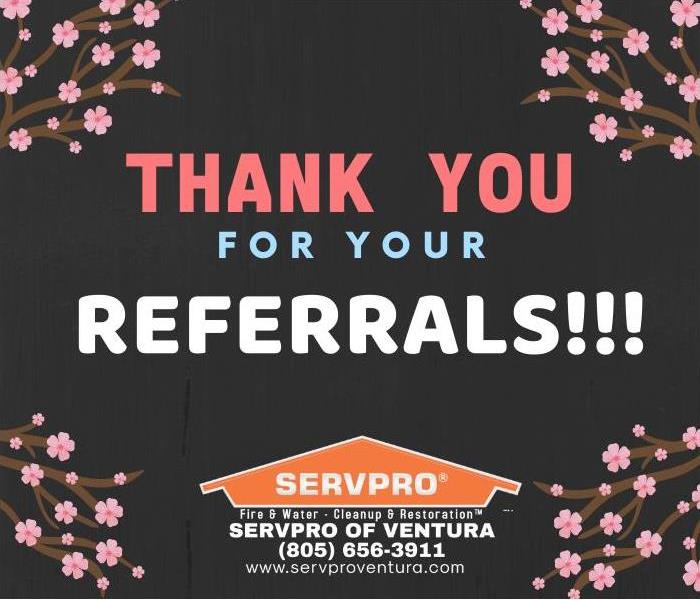 WE LOVE YOUR REFERRALS!!!