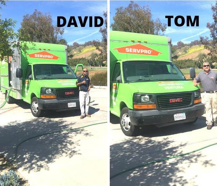 David and Tom Picture with Truck