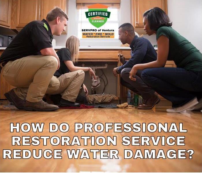 Water Damage Ventura Consultation with SERVPRO Professionals